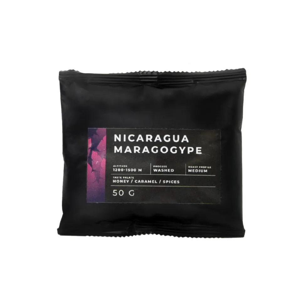 Jauhettu specialty-kahvi Nicaragua Maragogype, 50 g