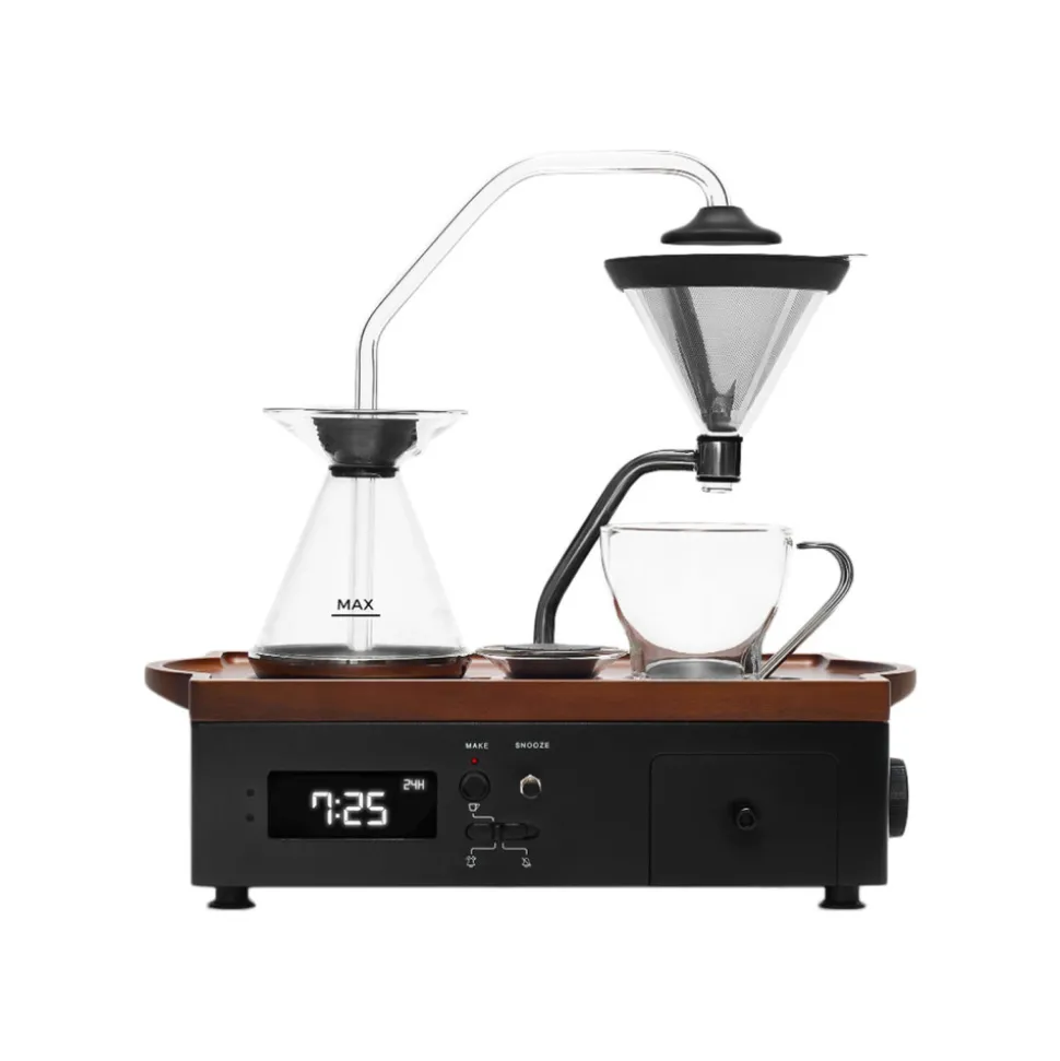 Joy Resolve Barisieur Coffee & Tea Alarm Clock kahvinkeitin – musta