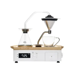 Joy Resolve Barisieur Coffee & Tea Alarm Clock kahvinkeitin – valkoinen