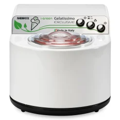 Jäätelökone NEMOX Gelatissimo Exclusive i-Green White, 1 kg