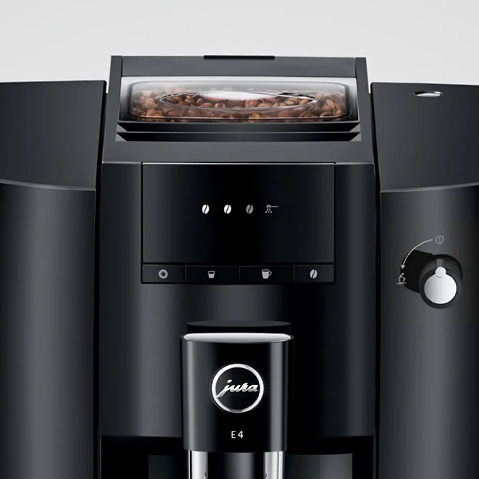 JURA E4 Piano Black kahviautomaatti – musta