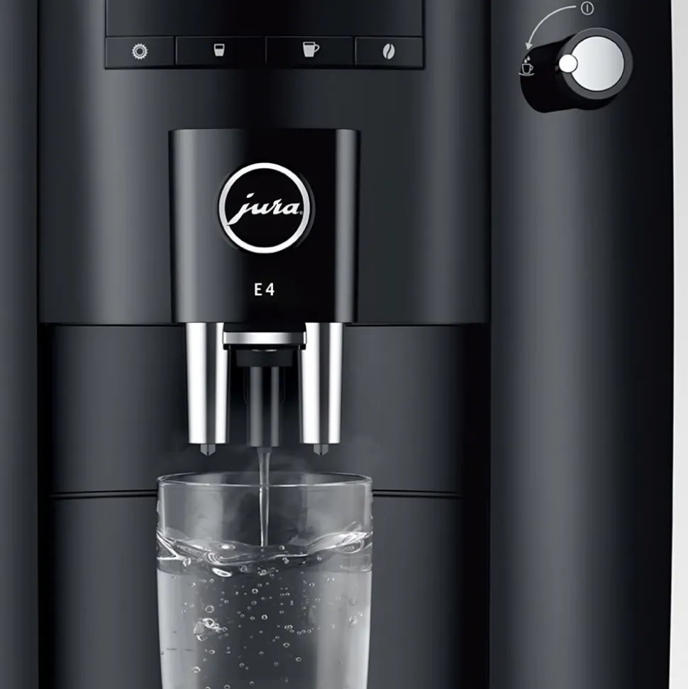 JURA E4 Piano Black kahviautomaatti – musta