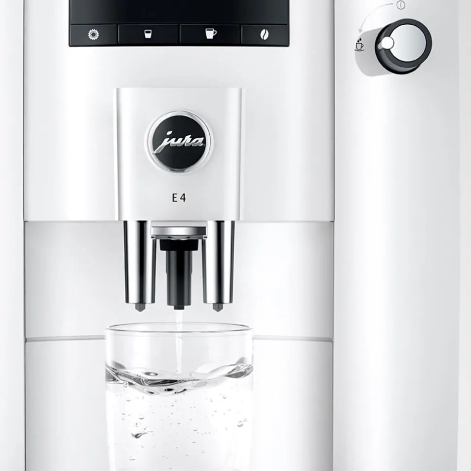 JURA E4 Piano White kahviautomaatti – valkoinen