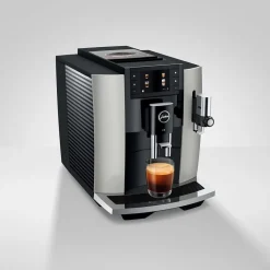 JURA E8 Platin (EC) kahviautomaatti – musta/harmaa