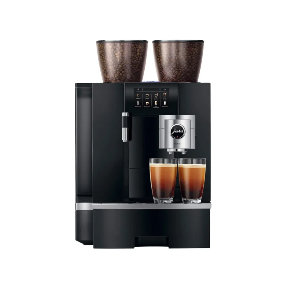 JURA GIGA X8 Gen II Aluminium Black kahviautomaatti työpaikalle – musta