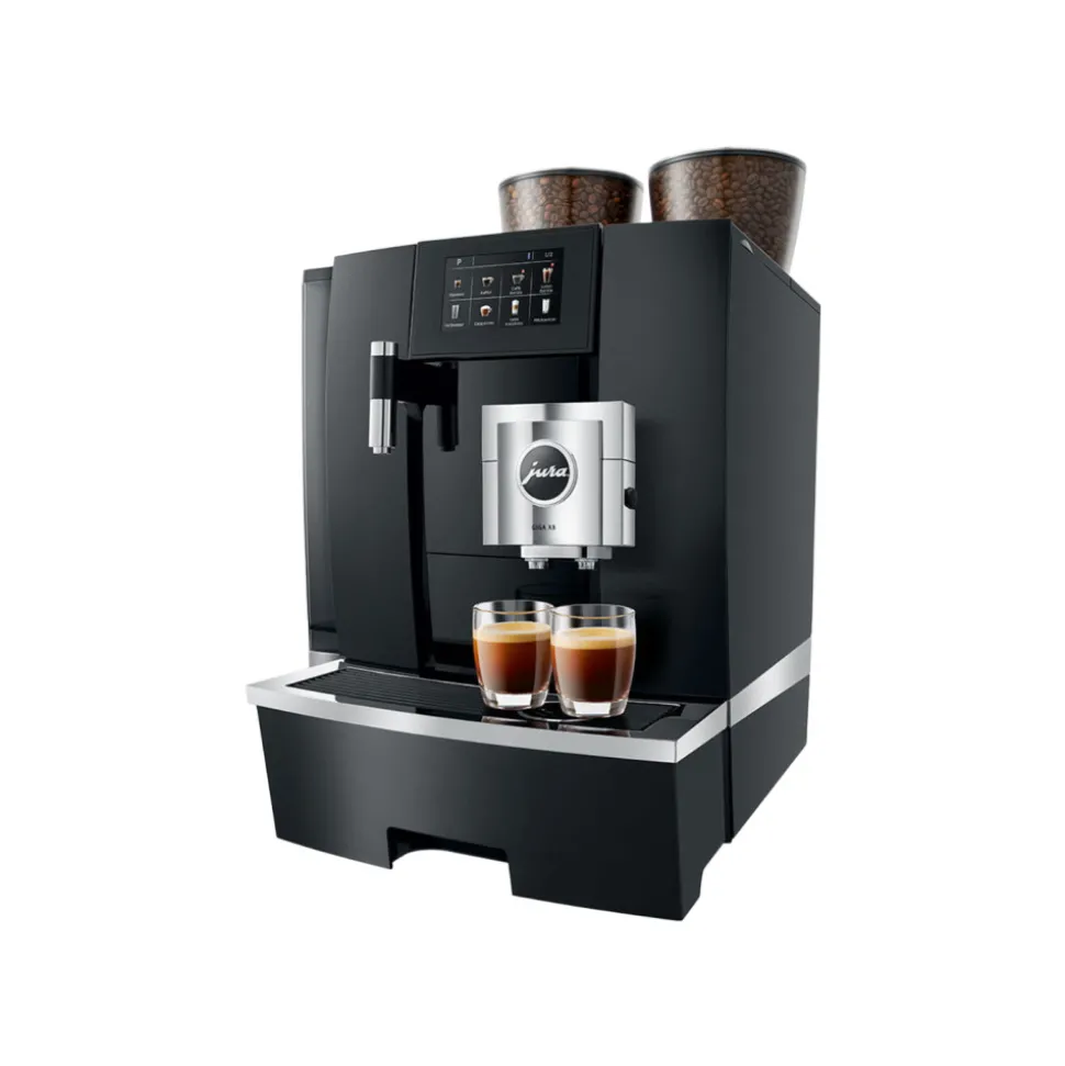JURA GIGA X8 Gen II Aluminium Black kahviautomaatti työpaikalle – musta