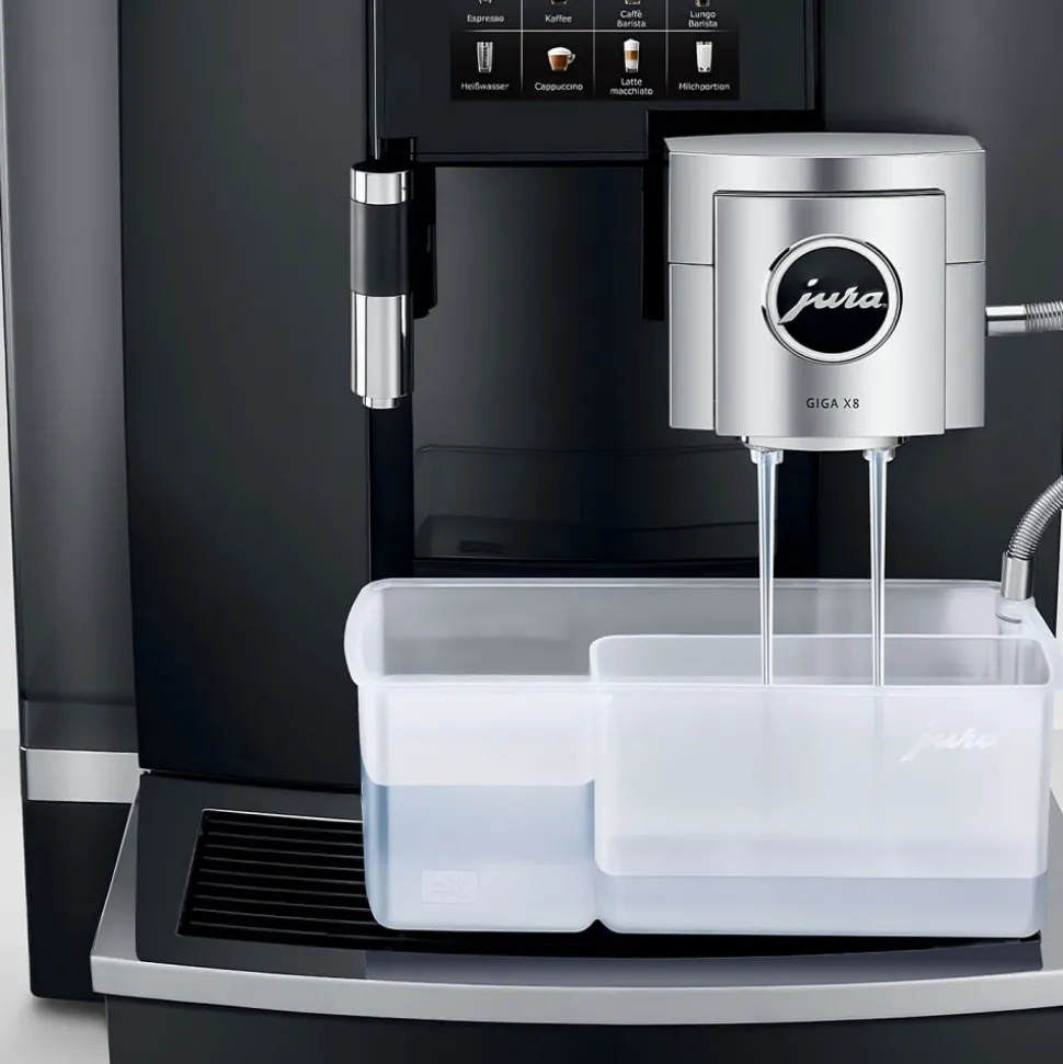 JURA GIGA X8 Gen II Aluminium Black kahviautomaatti työpaikalle – musta