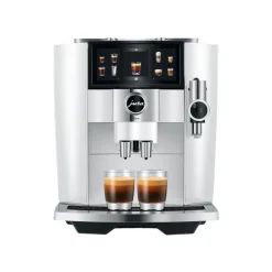 JURA J8 twin Diamond White (EA) kahviautomaatti työpaikalle – valkoinen