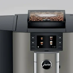 JURA X10 Dark Inox (EA) kahviautomaatti työpaikalle – harmaa