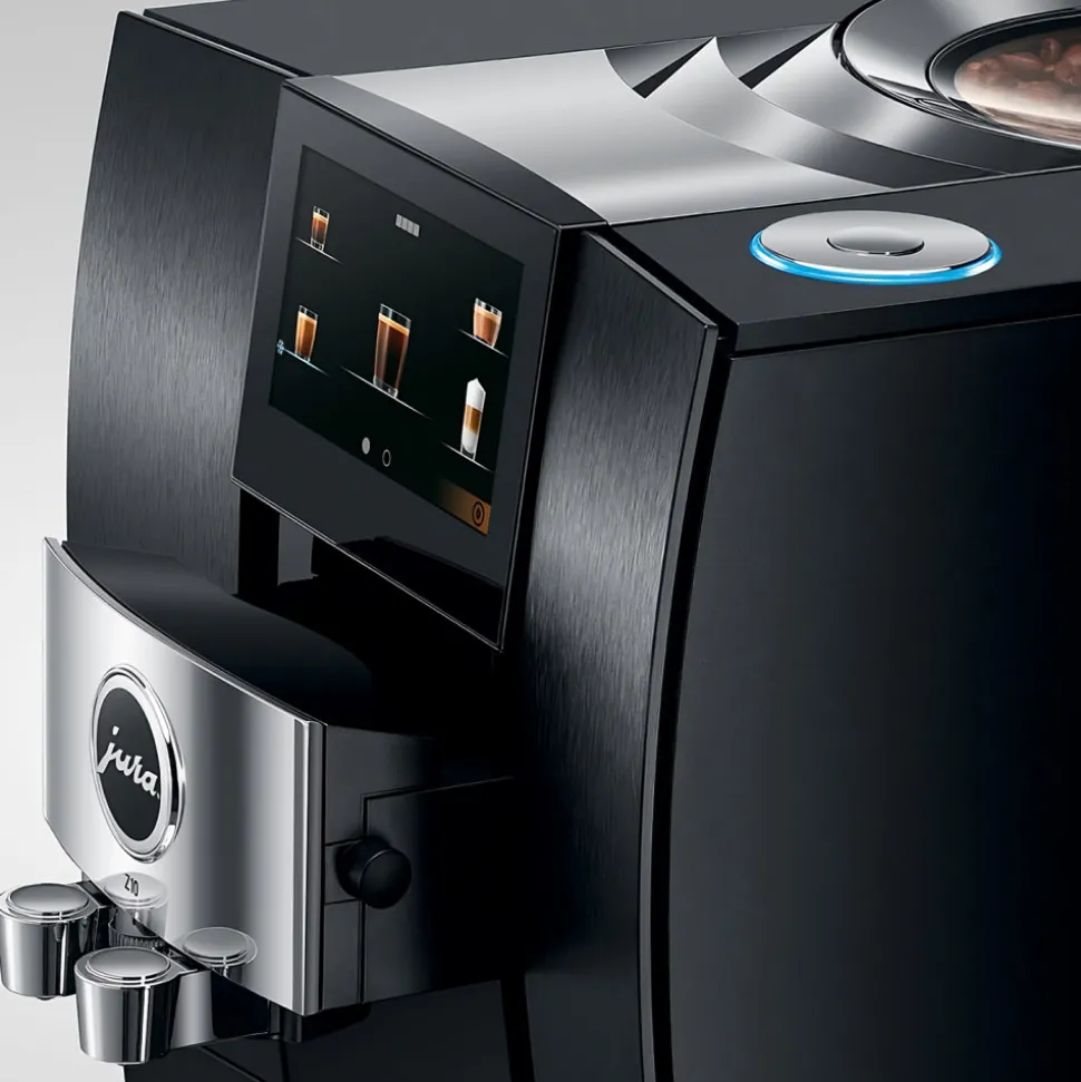 JURA Z10 Aluminium Black kahviautomaatti – musta