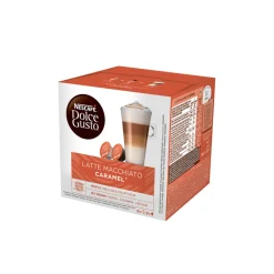 Kahvikapselit NESCAFÉ® Dolce Gusto® Caramel Latte Macchiato, 8+8 kpl.