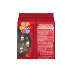 Kahvikapselit Tassimo Hazelnut Praline Latte Limited Edition (yhteensopiva Bosch Tassimo -kapselikeitinten kanssa), 8+8 kpl.