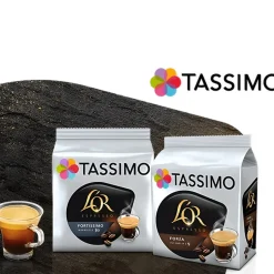 Kahvikapselit Tassimo L’OR Espresso Delizioso (yhteensopiva Bosch Tassimo -kapselikeitinten kanssa), 16 kpl.