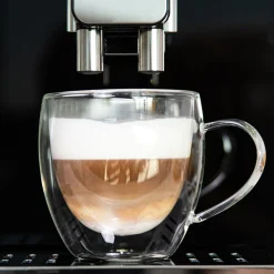 Kahvikaveri Cappuccino-lasi kahvalla, 240 ml