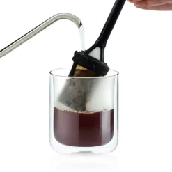 Kahvin ja teen uutin Barista & Co Brew It Stick Charcoal / Stainless Steel Mesh