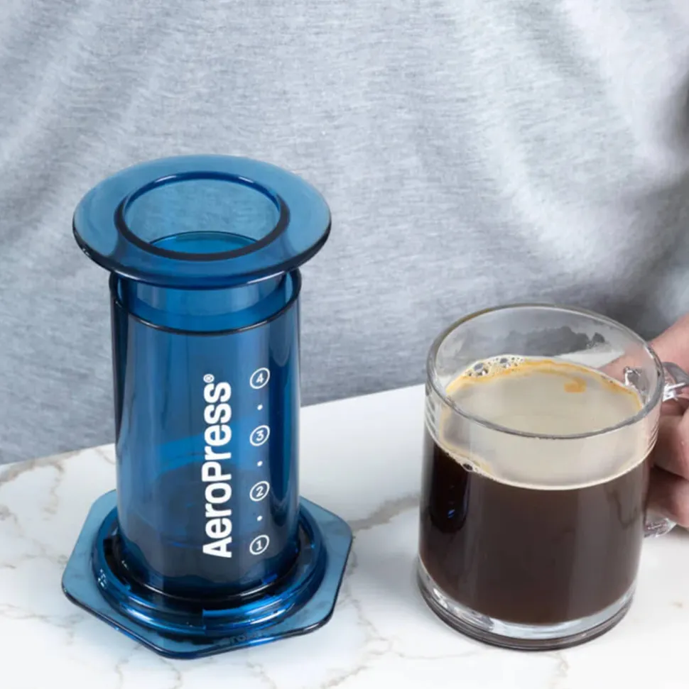 Kahvinkeitin AeroPress – Clear Blue
