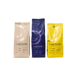 Kahvipapusetti Caprisette TOP, 3 x 250 g