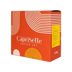 Kahvipapusetti Caprisette, 4 x 250 g lahjapakkauksessa