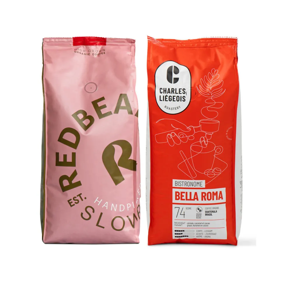 Kahvipapusetti Gold Label Organic + Bella Roma