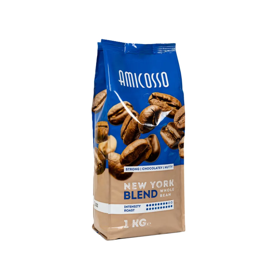 Kahvipavut Amicosso New York Blend, 1 kg