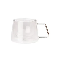 Kaksinkertainen cappuccinolasi kahvalla CHiATO, 210 ml