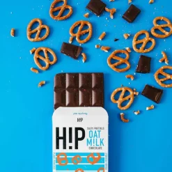 Kaurasuklaalevy suolaisilla pretzeleillä H!P, 70 g