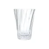 Kierretty latte-lasi Loveramics Urban Glass (Clear), 360 ml