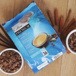 Kofeiinittomat kahvityynyt Coffee Premium Decaf, 36 kpl.