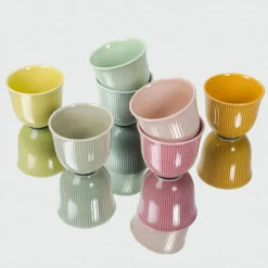 Kohokuviollinen tasting -kuppi Loveramics Dusty Pink, 250 ml