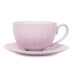Kuppi lautasella Homla MINA Purple, 280 ml