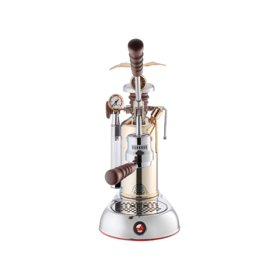 La Pavoni Esperto Competente manuaalinen espressokeitin – kultahopea