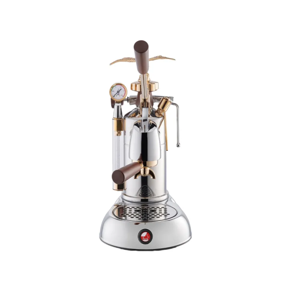 La Pavoni Expo 2015 Edition manuaalinen espressokeitin – kultahopea