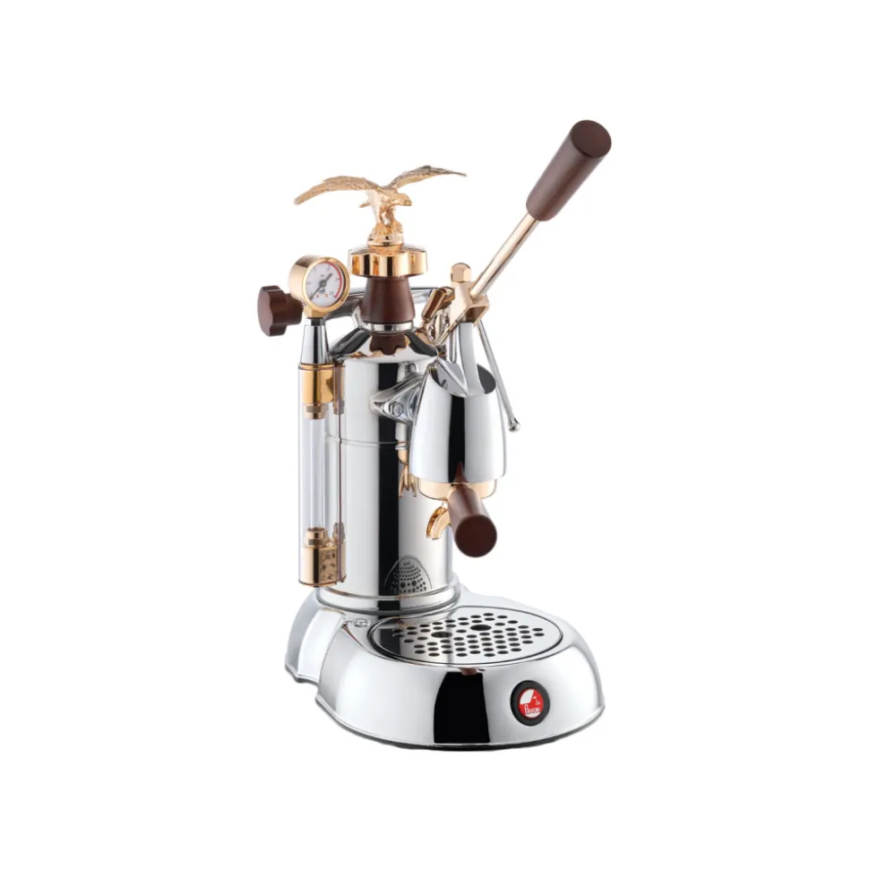 La Pavoni Expo 2015 Edition manuaalinen espressokeitin – kultahopea