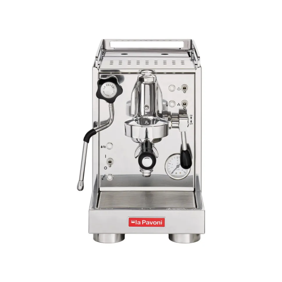 La Pavoni Mini Cellini Steel espressokeitin – puoliammattimainen, teräs