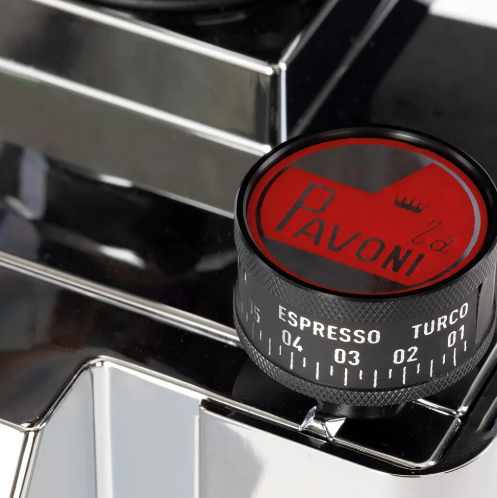 La Pavoni New Kube Mill Cromo LPGKBS02EU espresso-kahvimylly – kromi