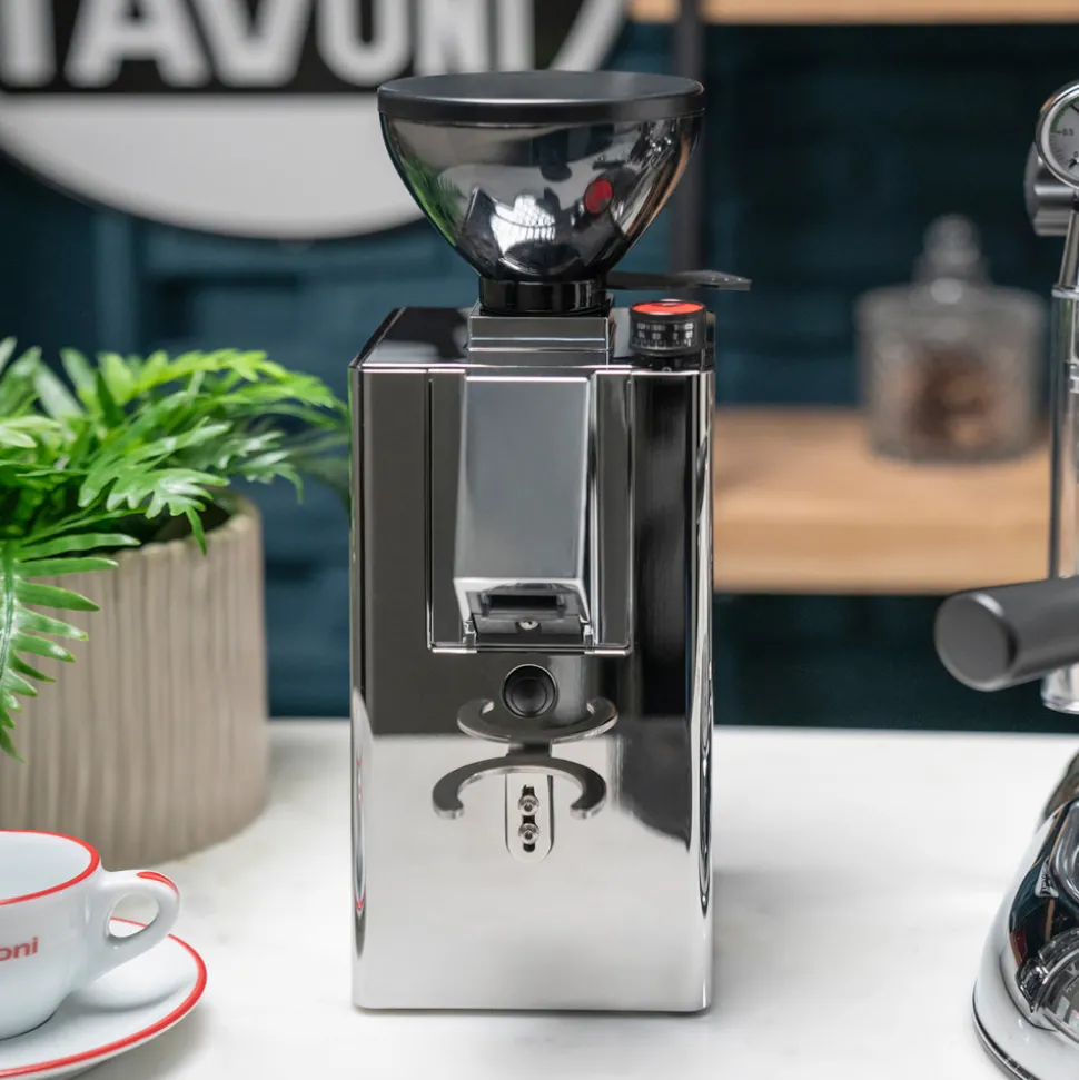 La Pavoni New Kube Mill Cromo LPGKBS02EU espresso-kahvimylly – kromi