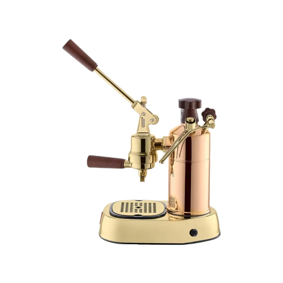 La Pavoni Professional Rame Gold manuaalinen espressokeitin – teräs