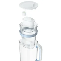 Lasinen vedensuodatinkannu BRITA LED Maxtra Pro Blue, 2,5 l + vedensuodatin BRITA Maxtra PRO All-In-1