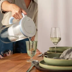Lasinen vedensuodatinkannu BRITA LED Maxtra Pro Blue, 2,5 l + vedensuodatin BRITA Maxtra PRO All-In-1