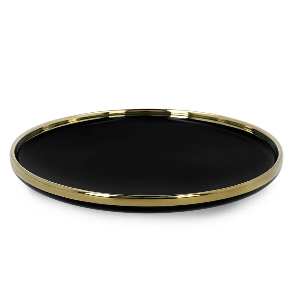 Lautanen Homla SINNES Black, 23 cm
