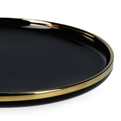 Lautanen Homla SINNES Black, 23 cm
