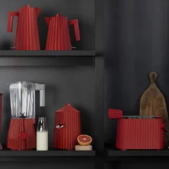 Leivänpaahdin Alessi Plisse Red