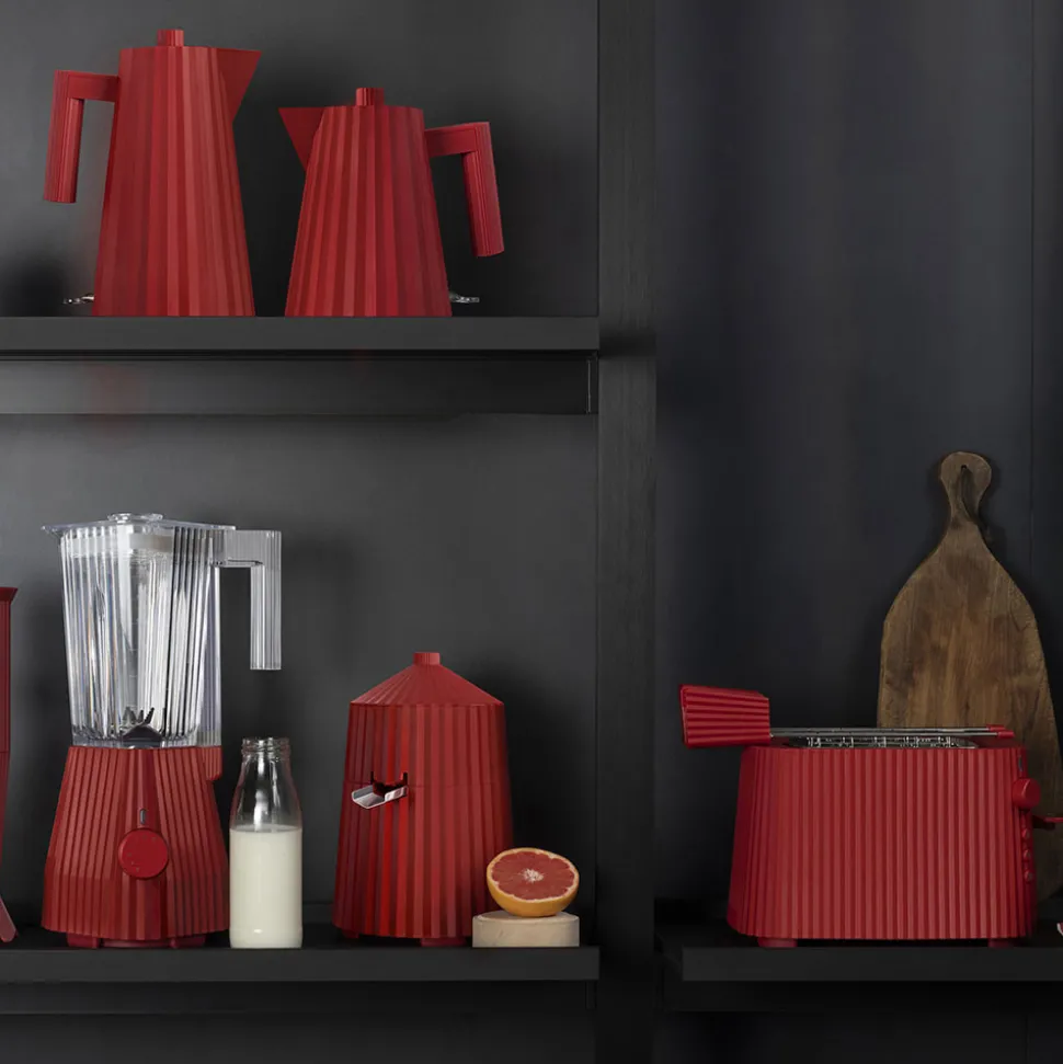 Leivänpaahdin Alessi Plisse Red