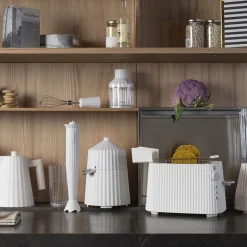 Leivänpaahdin Alessi Plisse White