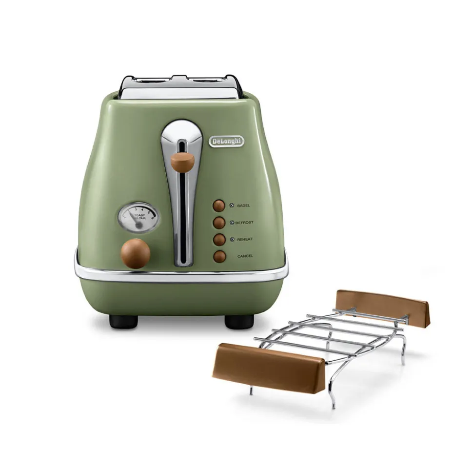 Leivänpaahdin De’Longhi Vintage Icon CTOV 2103.GR