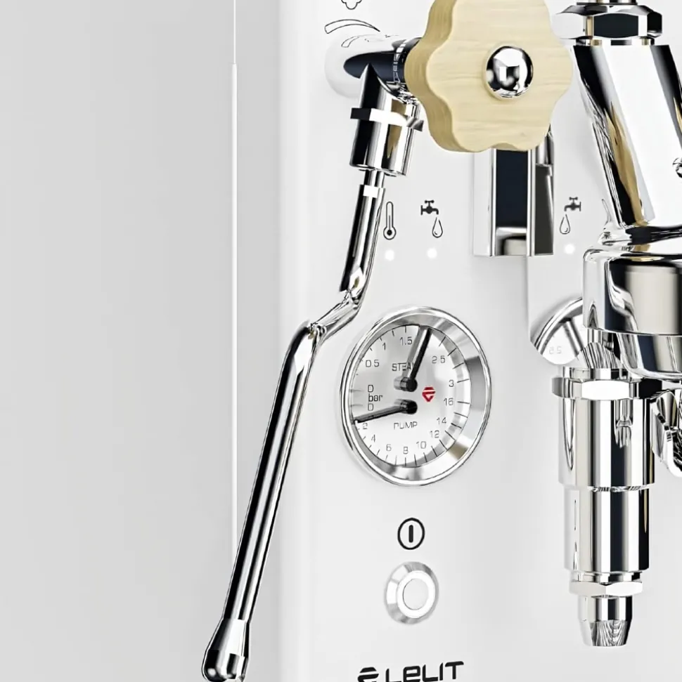 Lelit MaraX PL62X-EUCW espressokeitin – valkoinen