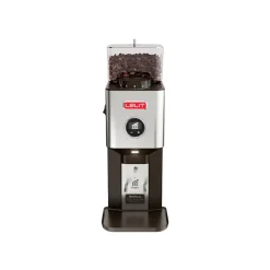Lelit William PL72 espresso-kahvimylly – musta/hopea