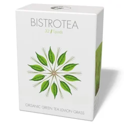 Luomu vihreä tee Bistro Tea Green Tea Lemon, 32 kpl.