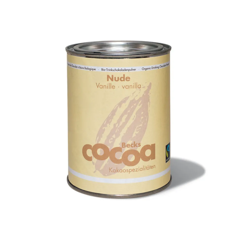 Luomukaakao Becks Cacao Nude vaniljalla, 250 g