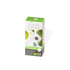 Luomuteekapselit Nespresso®-koneisiin Bistro Tea Green Tea Lemon, 10 kpl.